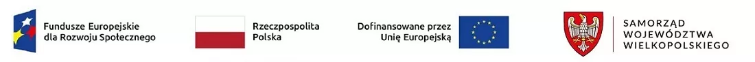 Logotypy Unii Europejskiej i instytucji finansujących